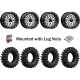 Terminator 32x10-14 Tires on MSA M37 Brute Beadlock Wheels