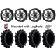 Terminator MAX 42x10-22 Tires on MSA M35 Bandit Wheels