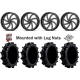 Terminator MAX 35x10-22 Tires on MSA M36 Switch Milled Wheels