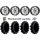 Terminator MAX 42x10-22 Tires on MSA M38 Brute Wheels