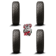 BFGoodrich Mud-Terrain KM3 Tire 32x10-14 (Full Set)