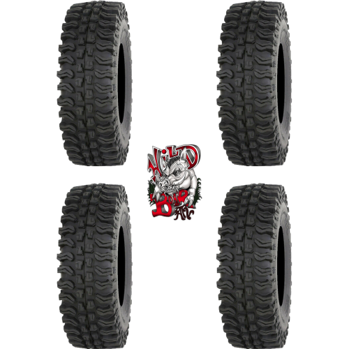 Frontline BDC 23x9.5-14 Radial 10PR Tires (Full Set)