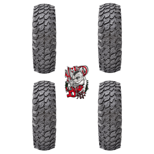 Maxxis Rampage Radial Tires 30x10-15 (Full Set)