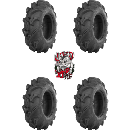 ITP Mega Mayhem Tires 28x9-14 (Full Set)