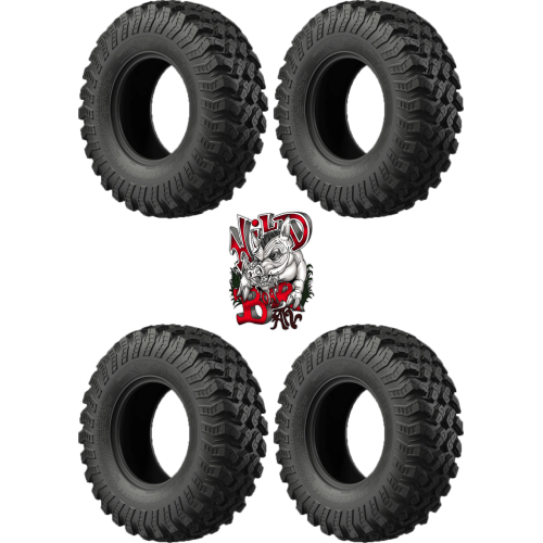 EFX MotoRally Tires 35x10-18 8-Ply (Full Set)