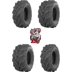 ITP Mud Lite XTR Tires 25x8R-12 & 25x10R-12 (Full Set)