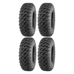 QuadBoss QBT446 Radial Utility Tires 25x10-12 (Full Set)