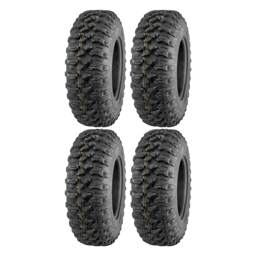 QuadBoss QBT446 Radial Utility Tires 29x9-14 & 29x11-14 (Full Set)