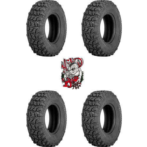 Sedona Coyote 25x10-12 6-Ply Tires (Full Set)