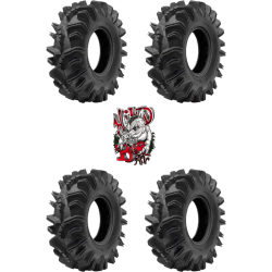 SuperATV Terminator ATV/UTV Tires 26.5x10-14 (Full Set)