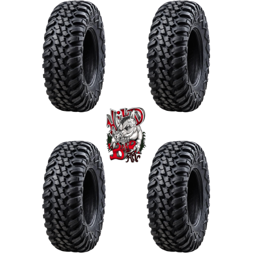 Tusk Terrabite Radial Tires 27x9-12 & 27x11-12 (Full Set)