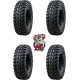 Tusk Terrabite Radial Tires 27x9-12 & 27x11-12 (Full Set)