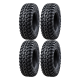 Tusk Terrabite Radial Tires 26x9-14 & 26x11-14 (Full Set)