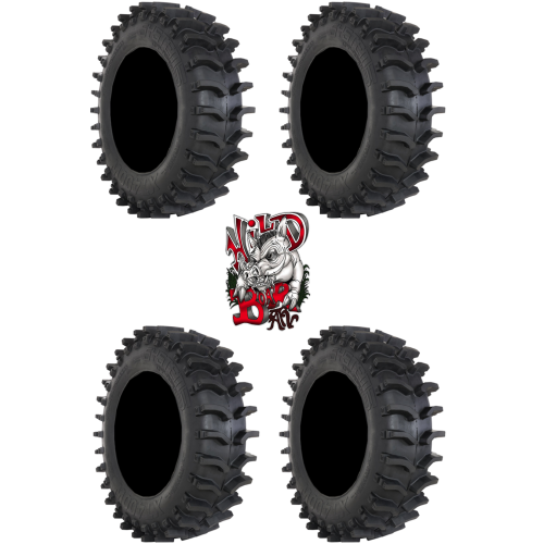 System 3 Off-Road XT400W Radial Tires 44x12-24 (Full Set)