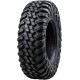 Tusk Terrabite 30x10-15 Radial Tires on Fuel Runner Gloss Black Milled Wheels