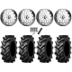 Tiron HS617 TT 46x12.4-24 Tires on KG1 Forged KU007 Lotus Polished Wheels