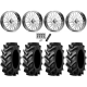 Tiron HS617 TT 46x12.4-24 Tires on KG1 Forged KU038 Javelin Polished Wheels