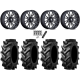 Tiron HS617 TT 44x11.2-24 Tires on MSA M51 Thunderlips Machined Wheels