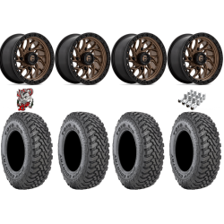 Toyo Open Country SxS M/T 32x9.5-R15 Tires on Fuel Runner Matte Bronze Wheels