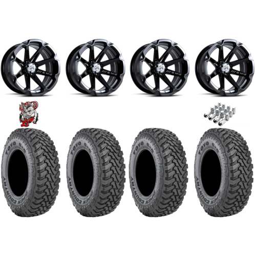 Toyo Open Country SxS M/T 32x9.5-R15 Tires on MSA M12 Diesel Wheels