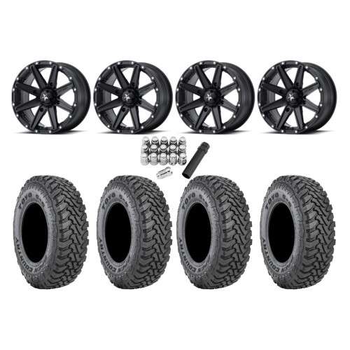 Toyo Open Country SxS M/T 32x9.5-R15 Tires on MSA M33 Clutch Wheels