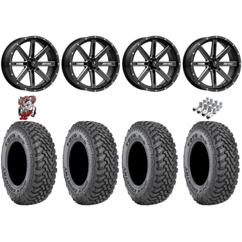 Toyo Open Country SxS M/T 32x9.5-R15 Tires on MSA M41 Boxer Wheels