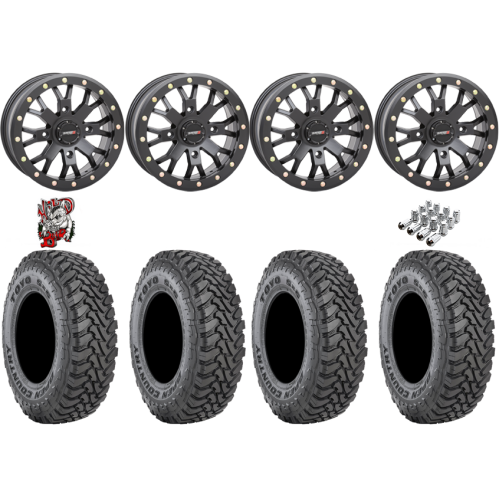 Toyo Open Country SxS M/T 35x9.5-R15 Tires on ST-3 Matte Black Wheels