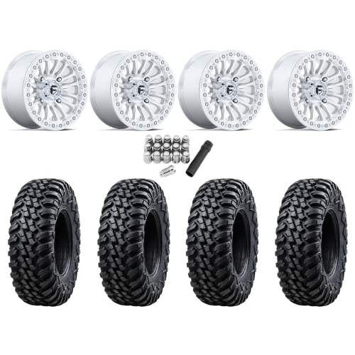 Tusk Terrabite 31x10-15 Radial Tires on Fuel Rincon Machined Beadlock Wheels