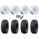 Tusk Terrabite 33x10-15 Radial Tires on Fuel Rincon Machined Beadlock Wheels