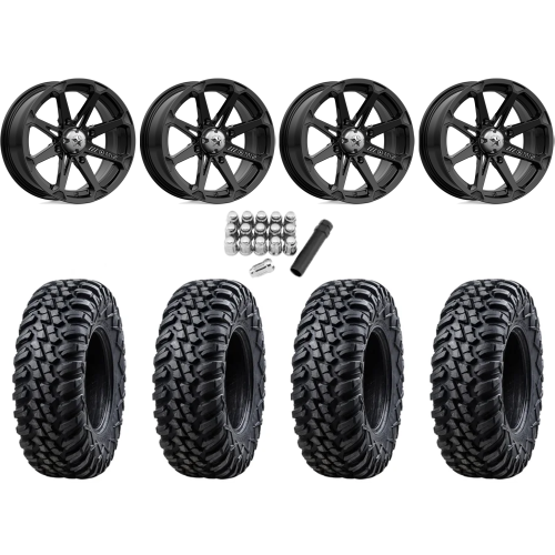 Tusk Terrabite 31x10-14 Radial Tires on MSA M12 Diesel Wheels