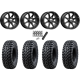 Tusk Terrabite 32x10-14 Radial Tires on MSA M12 Diesel Wheels