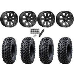 Tusk Terrabite 31x10-14 Radial Tires on MSA M20 Kore Wheels