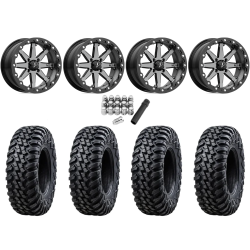 Tusk Terrabite 32x10-15 Radial Tires on MSA M21 Lok Beadlock Wheels