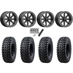 Tusk Terrabite 32x10-15 Radial Tires on MSA M31 Lok2 Beadlock Wheels