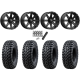 Tusk Terrabite 33x10-15 Radial Tires on MSA M33 Clutch Wheels