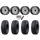 Tusk Terrabite 31x10-15 Radial Tires on MSA M38 Brute Wheels