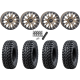 Tusk Terrabite 33x10-15 Radial Tires on ST-3 Bronze Wheels