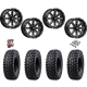 Tusk Terrabite 31x10-14 Radial Tires on MSA M41 Boxer Wheels