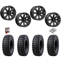 Tusk Terrabite 30x10-14 Radial Tires on MSA M42 Bounty Wheels