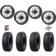 Tusk Terrabite 28x10-14 Radial Tires on ST-3 Machined Wheels