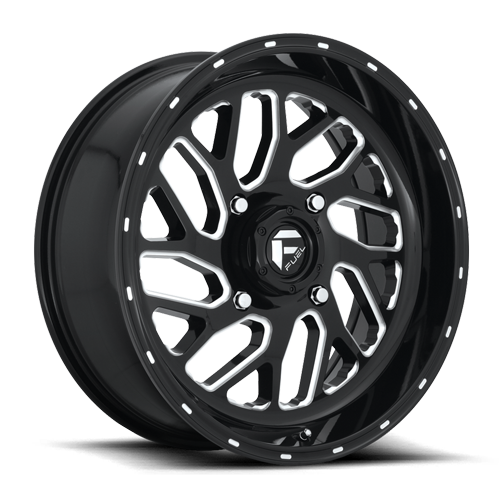 Fuel Off-Road Triton Gloss Black & Milled 18x7