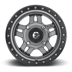 Fuel Off-Road Anza D558 Matte Anthracite w/ Black Ring 14x7 Wheel/Rim