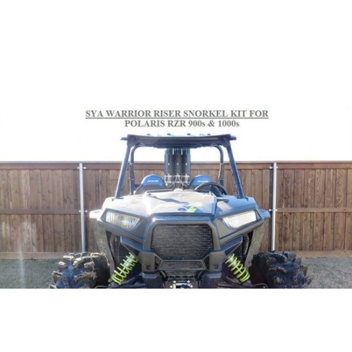 SYA 3" Warrior Riser Snorkel kit for Polaris RZR 900 Trail (All Models) 2015-Up