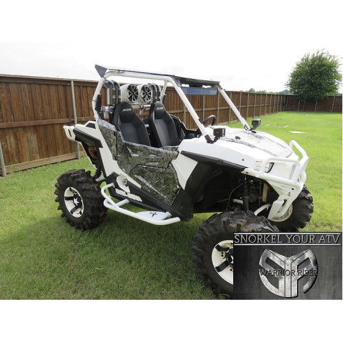 SYA Dual 2" Warrior Riser Snorkel kit for Polaris RZR 900 (All Models) 2015-2022