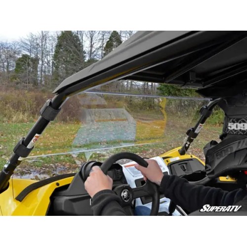 Yamaha YXZ Scratch-Resistant Full Windshield