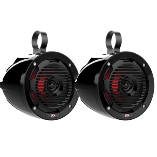 MTX MUD65PL UTV Speakers with LED Lights