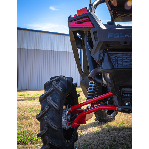 APEXX Lower Arched Radius Bar Polaris RZR PRO XP Spherical Bearings Installed