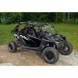 Polaris RZR Turbo R 4 Rock Slider Nerf Bars