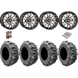 Interco Bogger 27x10-14 Tires on HL21 Machined Wheels