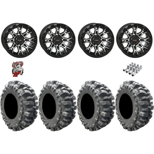 Interco Bogger 31x9.5-14 Tires on ST-6 Machined Wheels